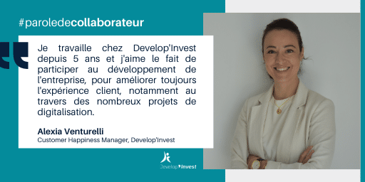 Portrait de collaborateur : Alexia, Customer Happiness Manager