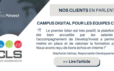 Un Campus Digital chez CLS : retour d’expérience