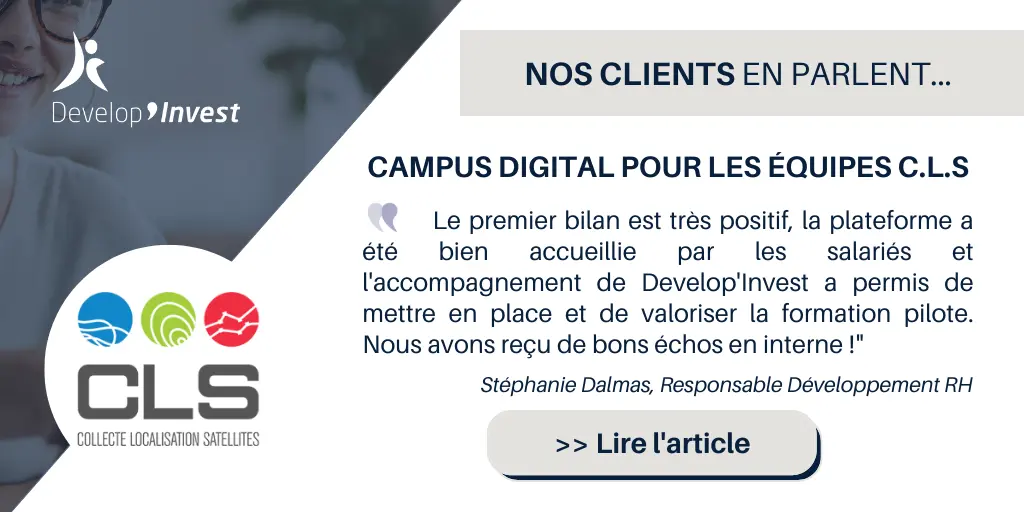 Un Campus Digital chez CLS : retour d’expérience
